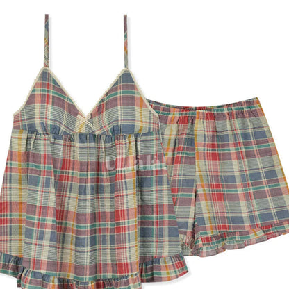 Cotton Vintage Inspired Pajama - Stretchy Waistband - Fit Features
