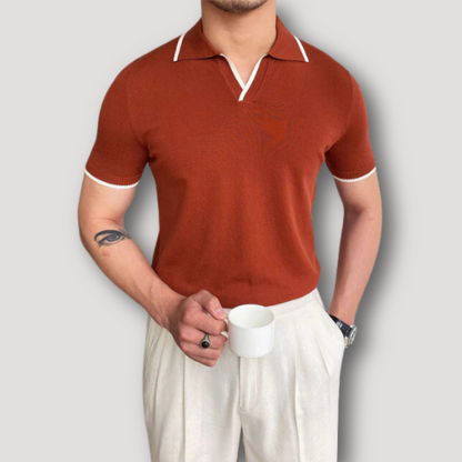 Casual Slim Fit Knitted Polo Shirts