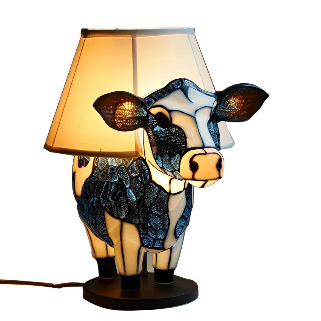 Unique Cow Lamp - USB Table Lamp - Bedside