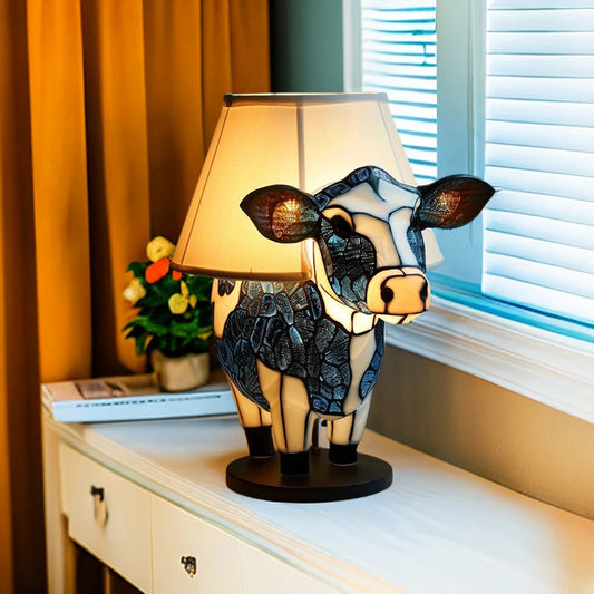 Unique Cow Lamp - USB Table Lamp - Bedside