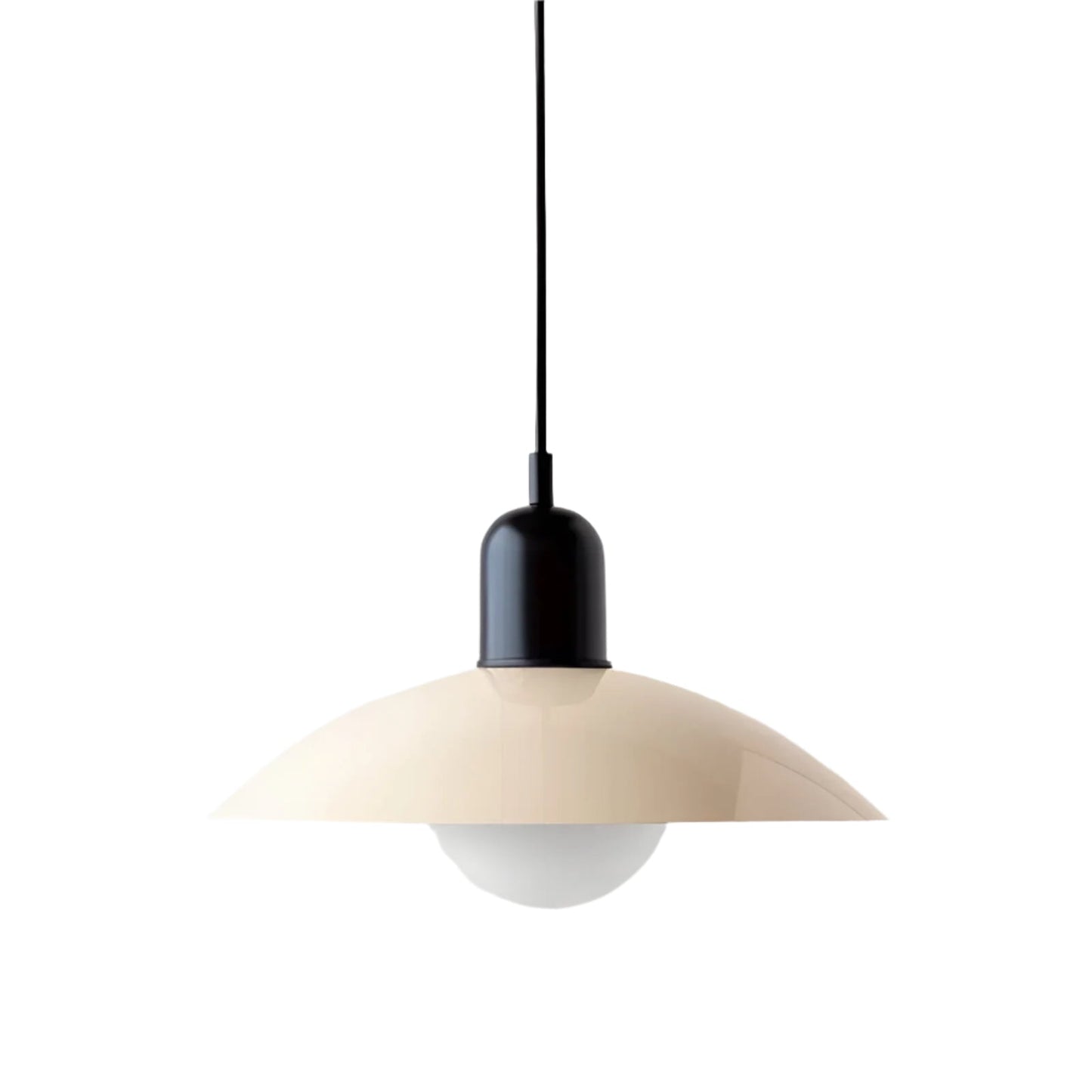 Nordic Modern Macaron Bauhaus Pendant Lamp – Minimalist Iron LED Hanging Light