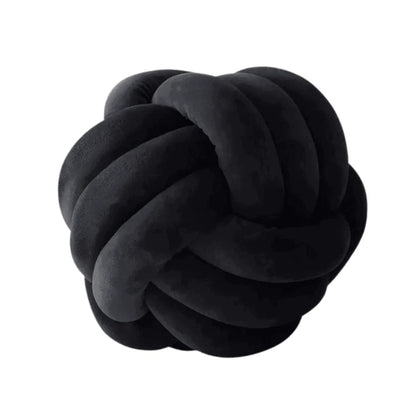 Decorative Cushion Pillow - Supportive Relaxation - Soft Knot Ball
