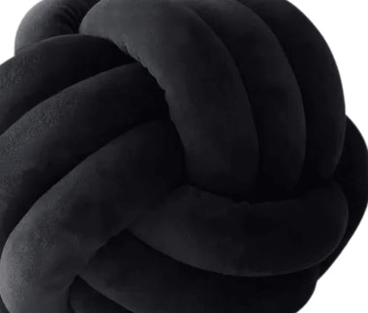 Decorative Cushion Pillow - Supportive Relaxation - Soft Knot Ball