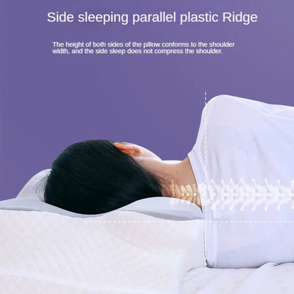 Ergonomic Contoured Butterfly Pillow - Memory Foam - Machine Washable