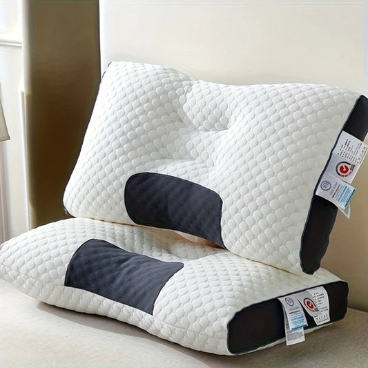 Ergonomic Memory Foam Pillow - Neck Support - Ultra Soft Material - Washable