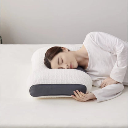 Ergonomic Memory Foam Pillow - Neck Support - Ultra Soft Material - Washable