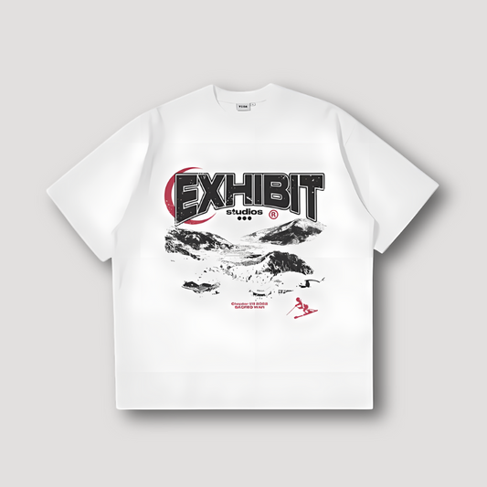 'EXHIBIT studios' Oversized Graphic Tees