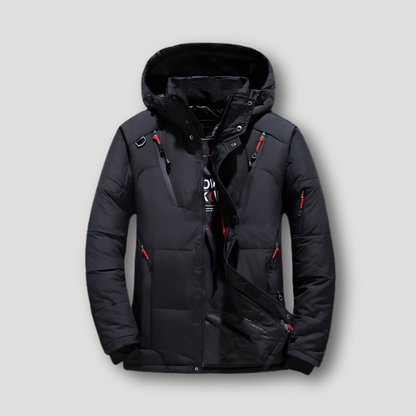 Quilted Puffer Ski Wear Winter Windbreaker Jacket