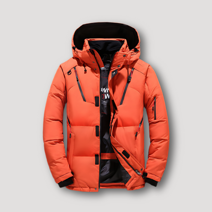 Quilted Puffer Ski Wear Winter Windbreaker Jacket