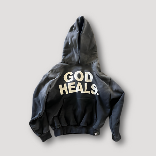 GOD HEALS Hooded Sweatshirt Hoodie on Sale