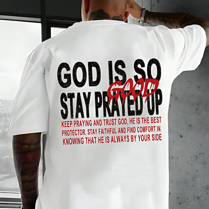 Biblical Quotes "GOD IS SO GOOD" Graphic T Shirt