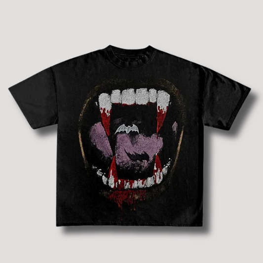 Vampire Fangs Graphic T Shirts Australia