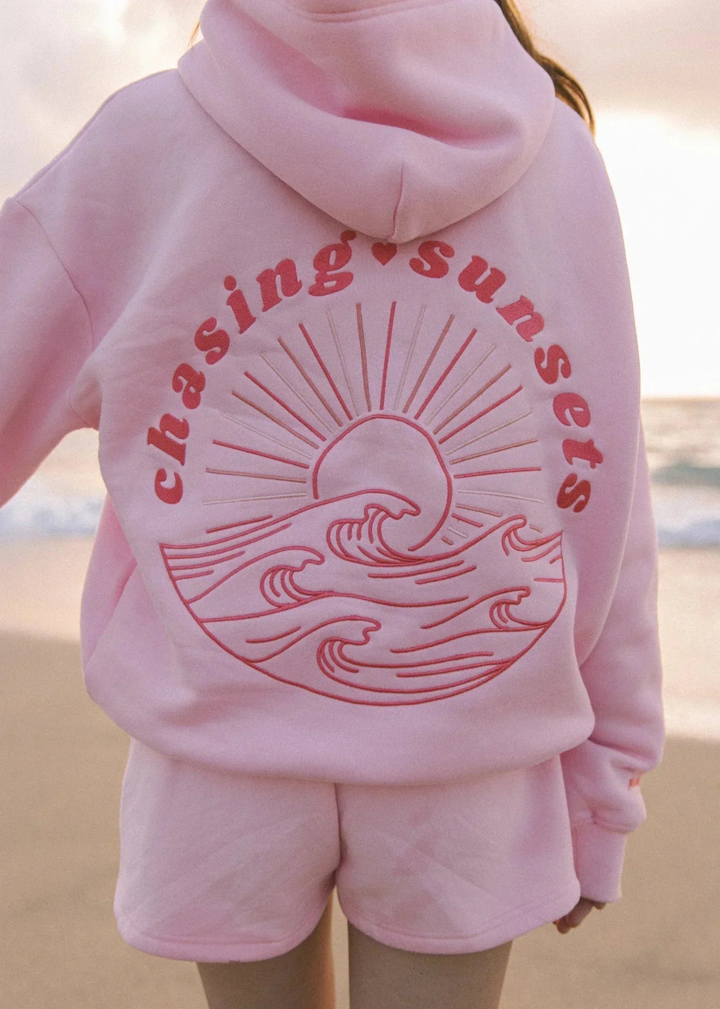 Graphic Hoodie Oversized Jacket - Cotton Blend - Soft Fleece