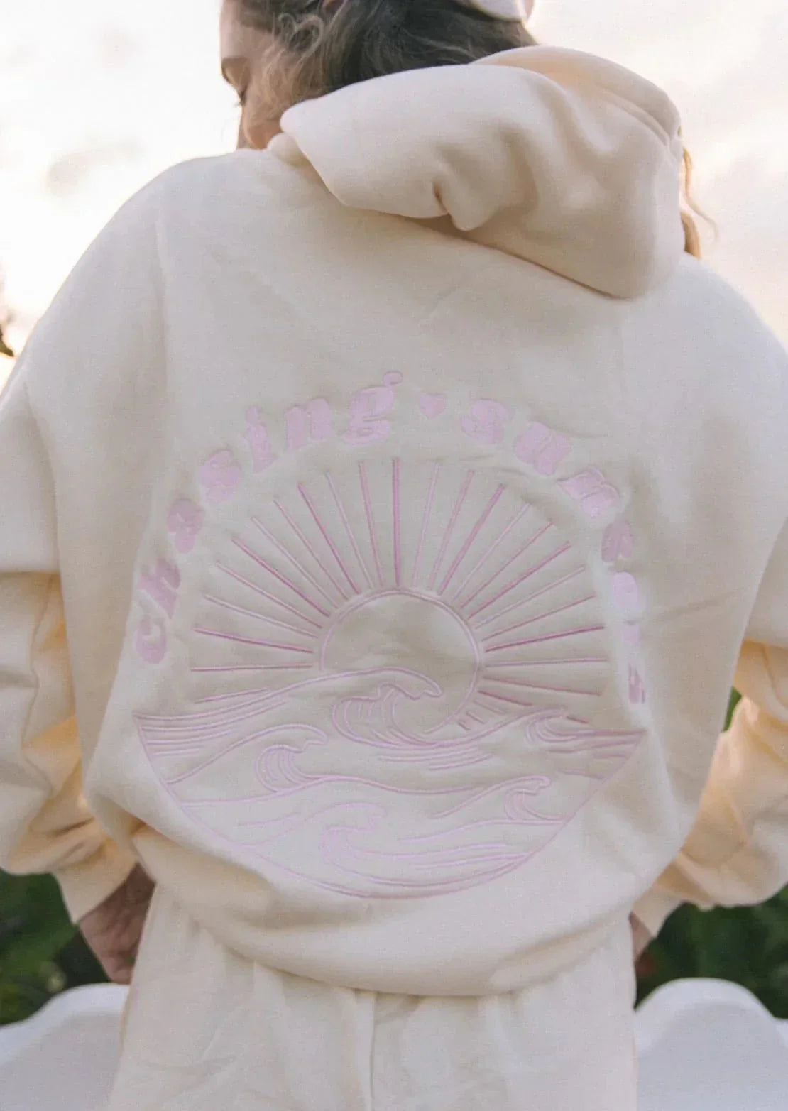 Graphic Hoodie Oversized Jacket - Cotton Blend - Soft Fleece