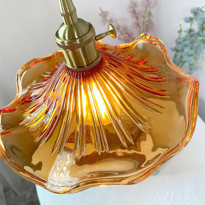 Hibiscus Flower Design Hanging Light - Led Pendant