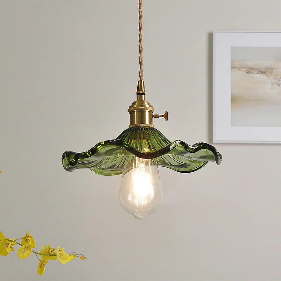 Hibiscus Flower Design Hanging Light - Led Pendant