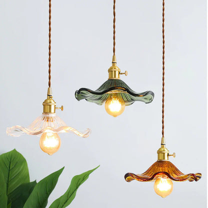 Hibiscus Flower Design Hanging Light - Led Pendant