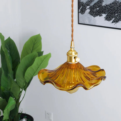 Hibiscus Flower Design Hanging Light - Led Pendant