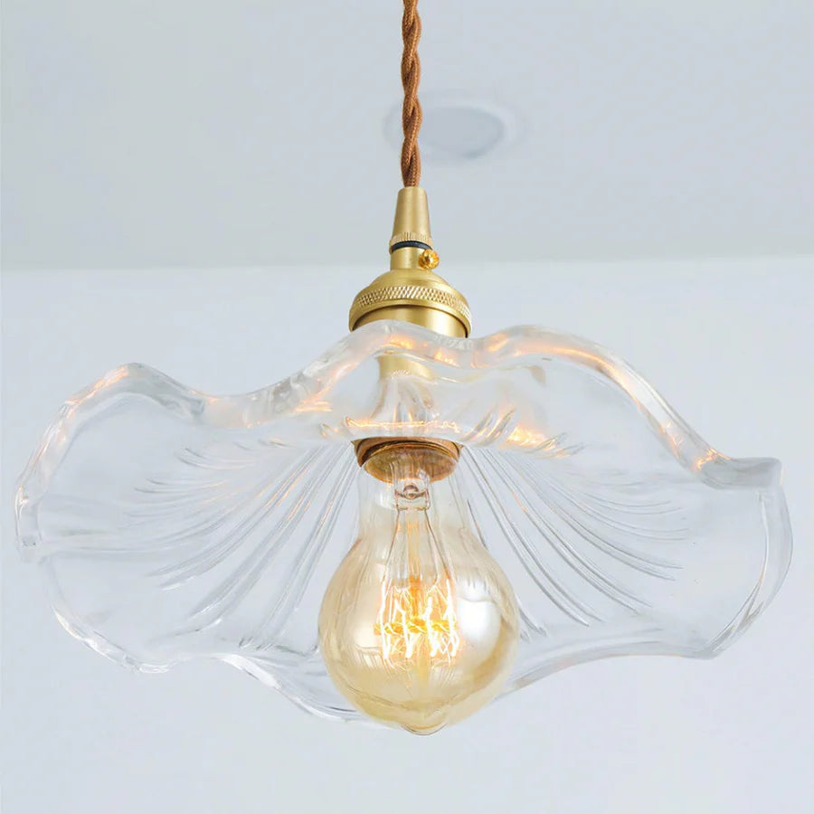 Hibiscus Flower Design Hanging Light - Led Pendant
