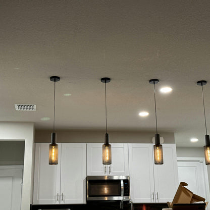 Industry Concrete Pendant Light - Adjustable Wire - Vintage Element