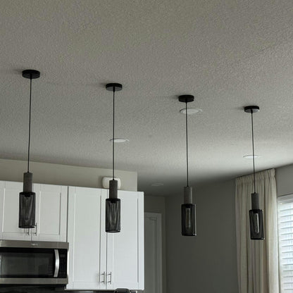 Industry Concrete Pendant Light - Adjustable Wire - Vintage Element