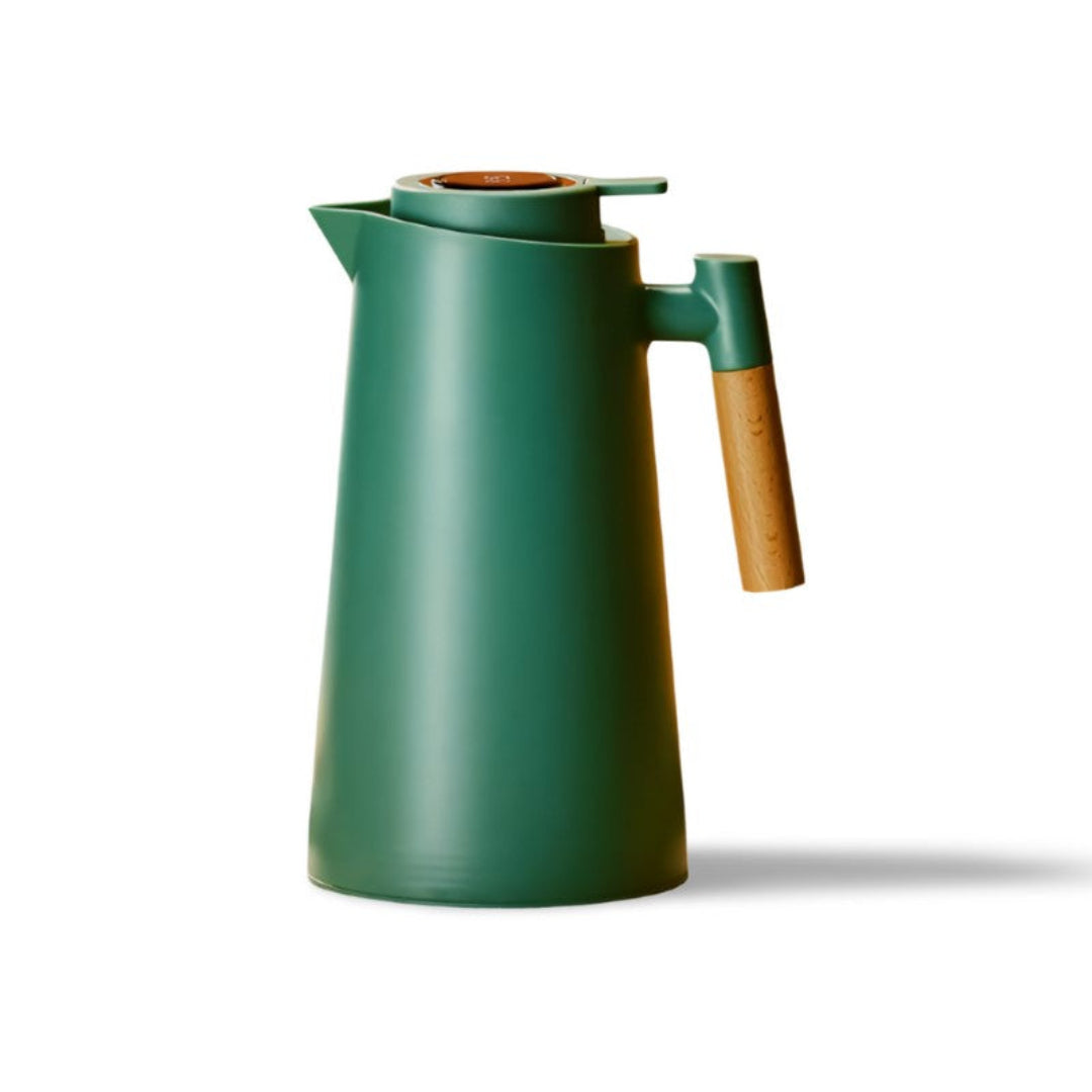 Insulated Thermos Flask - 1 Litre Vacuum Flask - Smart Temperature Display - Non Electric