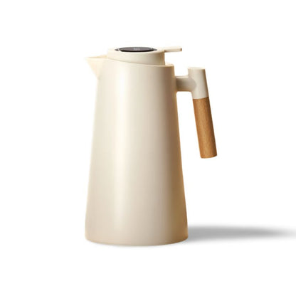 Insulated Thermos Flask - 1 Litre Vacuum Flask - Smart Temperature Display - Non Electric