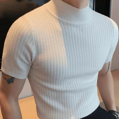 Slim Fit Turtleneck Sweater for Men