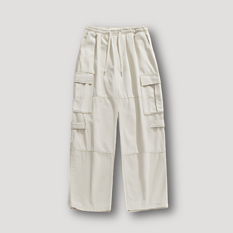 Work Wear Wide Leg Trousers Cargo Pants
