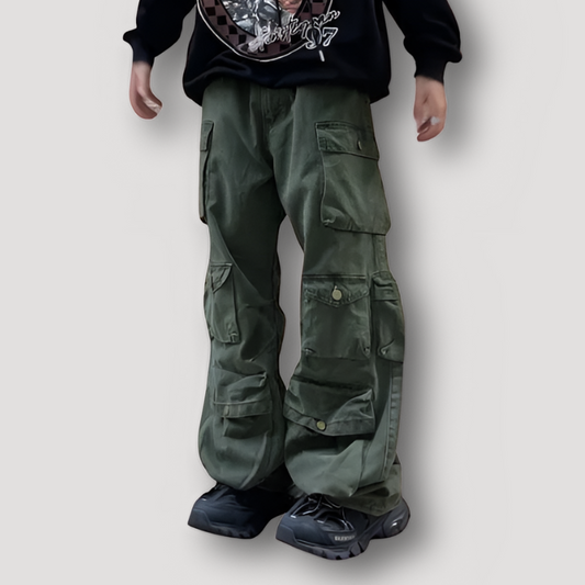 Oversized Loose Fit Baggy Cargo Pants for Men