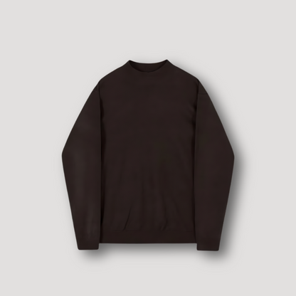 Loose Pullover Turtleneck Sweater for Men