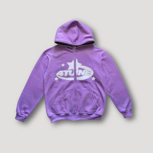 4tune Star Purple Hoodie