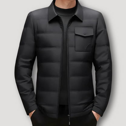 Quilted Padded Warm Coat Zip UP Jacket