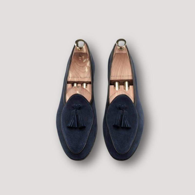 Tassel Suede Leather Loafer Shoes for Women