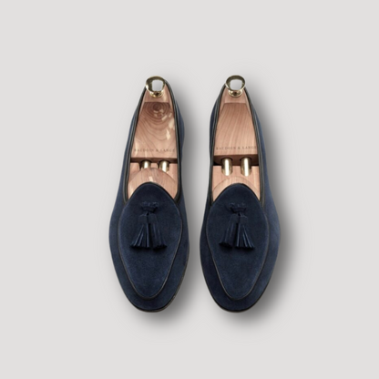 Tassel Suede Leather Loafer Shoes for Women