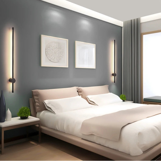 Long Led Modern Wall Lamp - Sconces Dimmable - Elegant Design