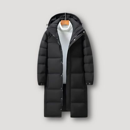 Winter Parka Long Puffer Coat for Men