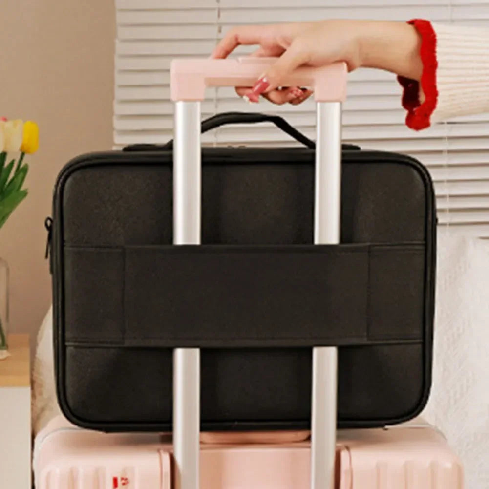 Makeup Portable Customized Case - Led Light - Multiple Compartments