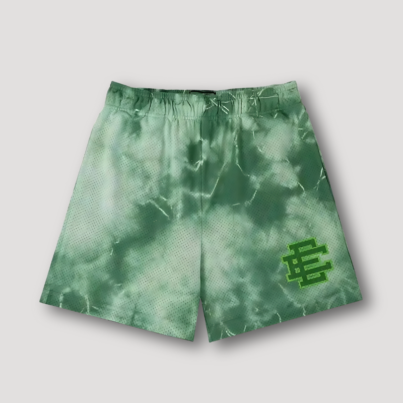 Tie Die Multicolor Fitness Sports Summer Short Pants