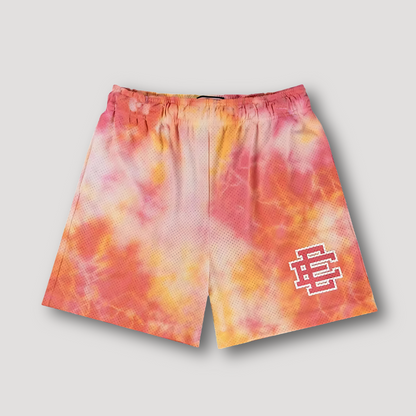 Tie Die Multicolor Fitness Sports Summer Short Pants