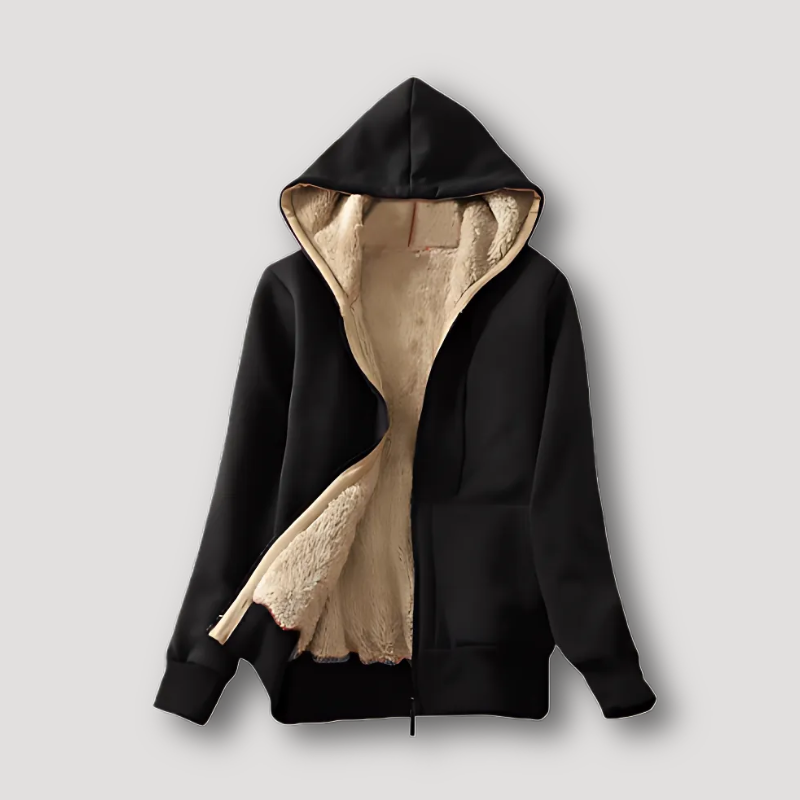 Fleece Lined Hooded Jacket Australia