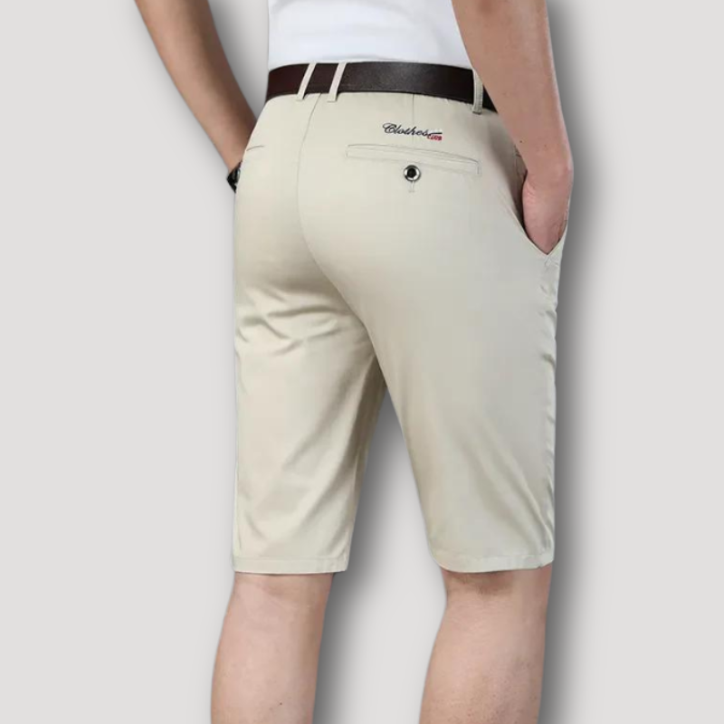 Casual Slim Fit Chino Shorts Men