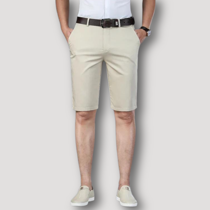 Casual Slim Fit Chino Shorts Men