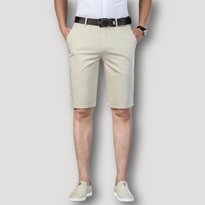 Casual Slim Fit Chino Shorts Men