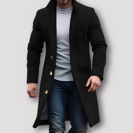 Prefect Fit High Quality Mens Wool Overcoat