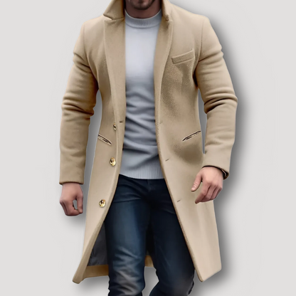 Prefect Fit High Quality Mens Wool Overcoat