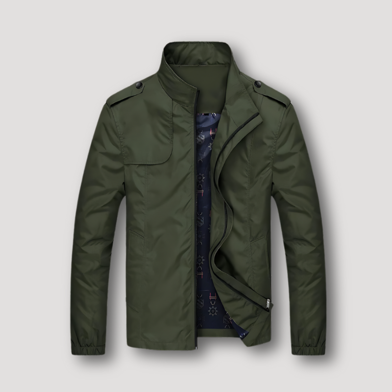 Tactical Military Inspired Casual Coat Windbreaker Jackets Zip Up