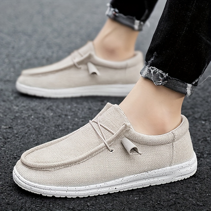 Lightweight Loafer Men's Canvas Shoes