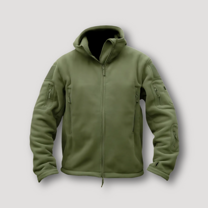 Tactical Zip Up Winter Fleece Jacket Mens
