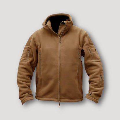 Tactical Zip Up Winter Fleece Jacket Mens